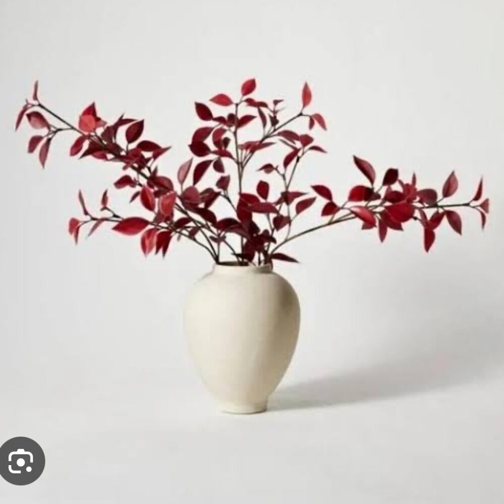 Threshold designed with Studio‎ McGee Faux Eucalyptus Leaf Arrangement NWT